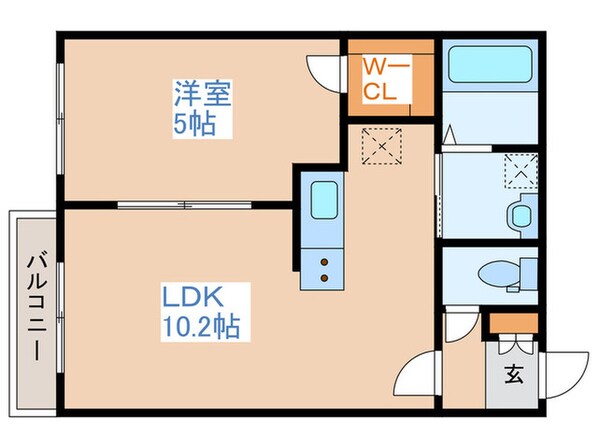 ＴＵＲＡＮ旭町Ⅰの物件間取画像